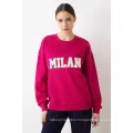 Womens Pullover Towel Embroidery Sweatshirts